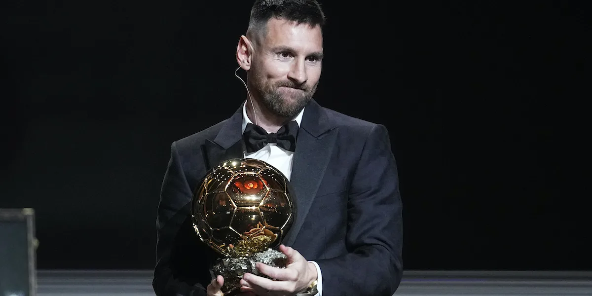 Messi vince il Pallone d'oro 2023