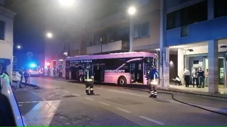 Nuovo incidente autobus elettrico Mestre