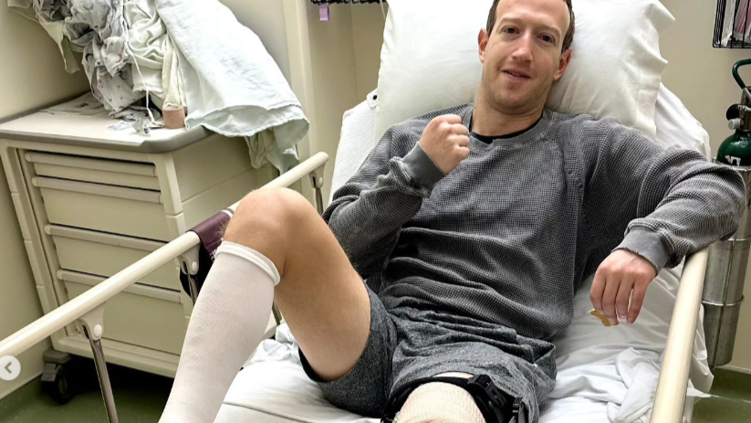 Mark Zuckenberg in ospedale